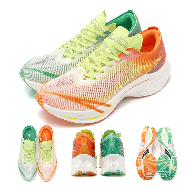 onemix New Carbon Plate Marathon Running Shoe Pro Tests Stable Support For Shock-absorbing Ultralight Bounce Sneakers