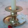 Handmade Round Candlestick Romantic Metal Candle Holder Modern Long Pole Candle Cup  Home