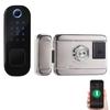 Smart Fingerprint Door Lock for Front Door Electronic Keyless Keypad Entry Door Lock with 6 Ways