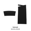 Spring 2025 European & American Style Women's Elastic Bandeau Top & Half Skirt Set