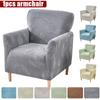 Stretch Chair Cover Chair Slipcovers with Arms Couch Sofa Chair Covers for Living Room, Non Slip Armchair Cover Furniture Protector Dogs Pet Friendly