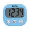 Tanita TD-384 BL Kitchen Study Timer with Large Screen, Loud Sound, 100 Minutes, Magnetic Stand, Blue
