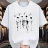 New Summer Men's Fashion T-shirt Personality Playing Cards Printed Men's T-shirt Top