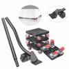 6 Pcs Furniture Moving Transport Roller Set Removal Lifting Moving Tool Set Wheel Bar Mover Moving Heavy Stuffs Device Hand Tool