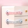 1/3PCS Child Safety Cabinet Locks Baby Proofing Latches To Drawer Door Fridge Furniture Oven Toilet Kitchen Appliance Trash Can