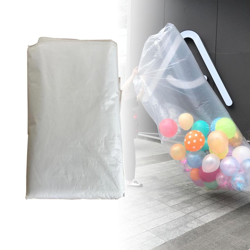 Balloon Bag for Transport Carrying Transparent Pouch Storage Graduation