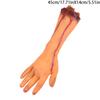 Halloween Horror Props Bloody Hand Haunted House Party Decoration Scary Fake Hand Finger Leg Foot Brain Heart Halloween Supplies
