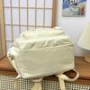 College Style Student Schoolbag Solid Color Women's Backpack Large Capacity Backpack