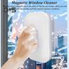 Magnetic Windshield Cleaner Tool Glass Wiper with Ergonomic Handle Double-Sided Window Cleaner Efficient Cleaning Tool