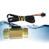 Hall Effect Water Flow Sensor Counter Indicator Flowmeter G3/4 DN20 Male Thread Brass- 1-30L/min