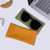 Portable Sunglasses Storage Bag Glasses Pouch Automatic Closing Storage Bag PU Leather Anti-pressure Glasses Organizer Cover
