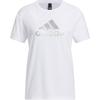Rc Graphic Short Sleeve Tee With Letter Logo Print Women Tops White IP7086