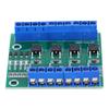 4‑Way MOS Tube Module Field Effect PLC Amplifies Board with Input Output Indicator