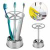 Pen Holder Sturdy Easy Access Anti-rust Stainless Steel Vertical Toothbrush Storage Rack Bathroom Accessories