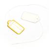 200Pcs Price Label Tags Jewelry Price Label Paper Cards Rectangular Blank Tag