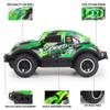 New 1:24 Full Scale LED Light Off-Road Jeep Remote Control Car 10km/h Battery Controlled Children's Toy Car Boy Gift Anti-Fall Anti-Collision