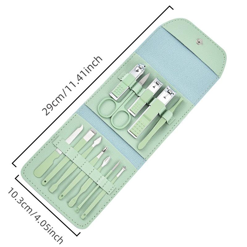 12 Piece Nail Clipper Set Utility Beauty Tools Manicure Dead Skin