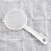 Handheld Kitchen Leaf Mesh Screen Flour Strainer Tea Plastic Sieve