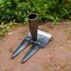 Gardening Weeder Puller Rake Heavy Duty Steel Outdoor Garden Lawn Farm Soil Loosening Weed Remover Weeding Uprooting Hand Tools