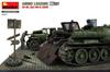 MiniArt Soviet Ammunition Loading Big Set Medium 6 Crew Plastic Model MA36071 1/35 SU-85 Self-propelled Gun, GAZ-MM Truck,