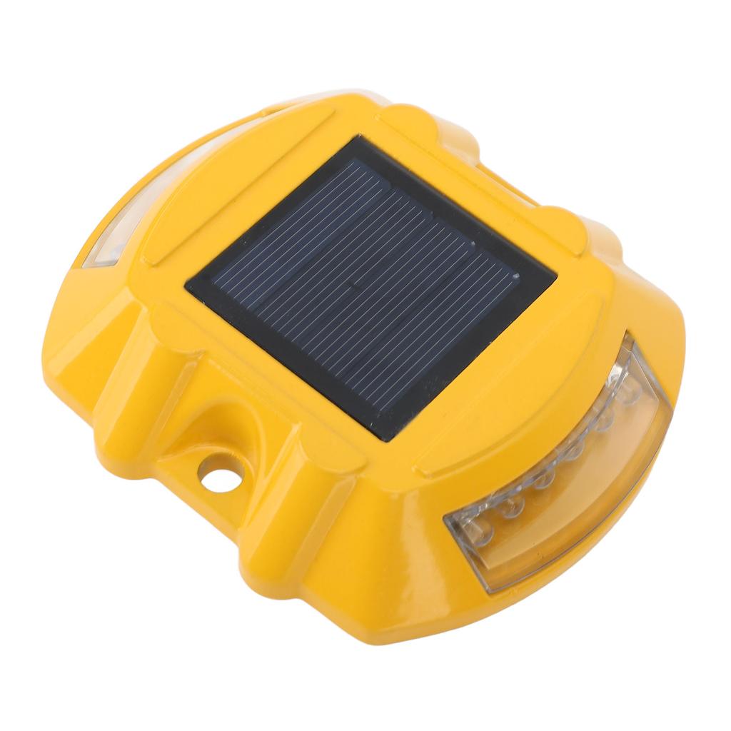 Solar Driveway Marker Lights Aluminum Alloy Waterproof Solar Power Ground Road Stud Lamp for