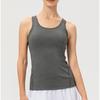 Women's Top Solid Color Sports Fitness Running Yoga Quick Drying Vest