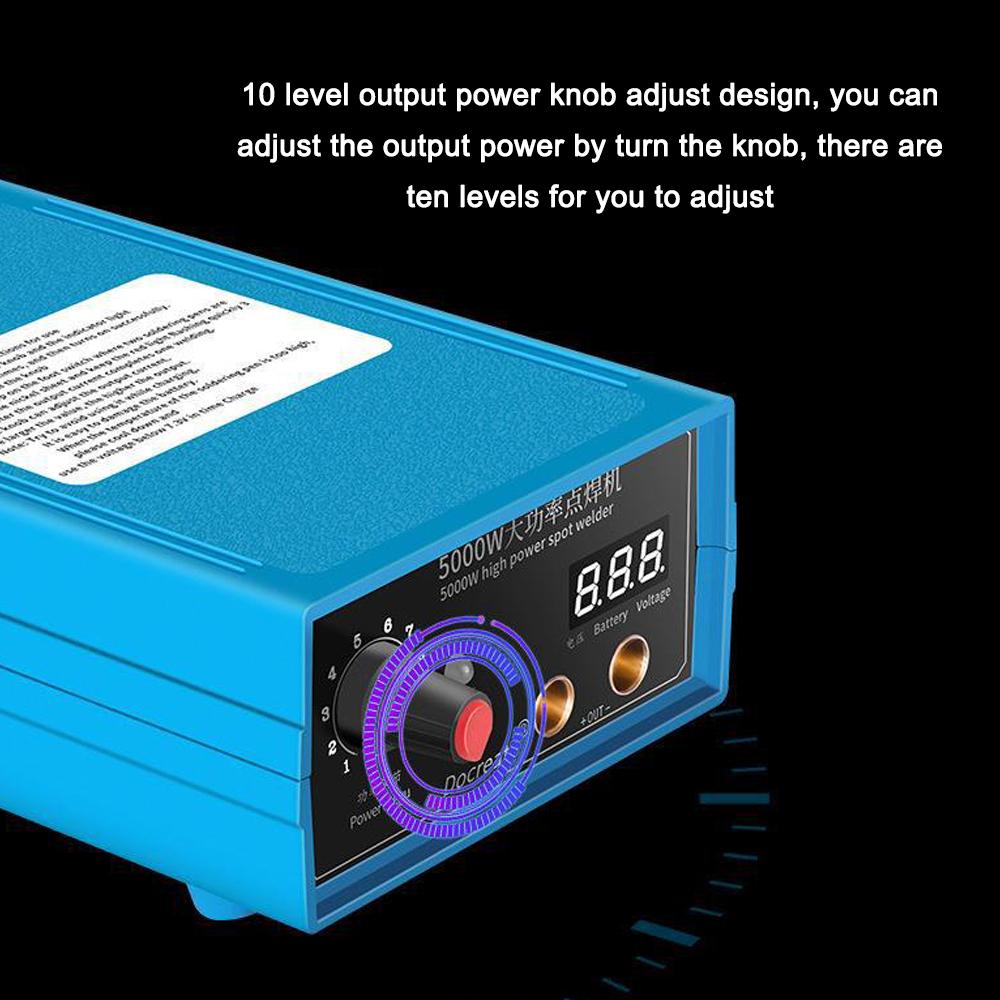High Power 5000W Handheld Portable Home Welding Machine Battery Nickel Sheet Spots Welding Machine