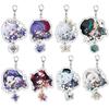Honkai Star Rail Sunday Acheron Black Swan Sparkle Robin Misha Cosplay Keychain Acrylic Pendant Keyring
