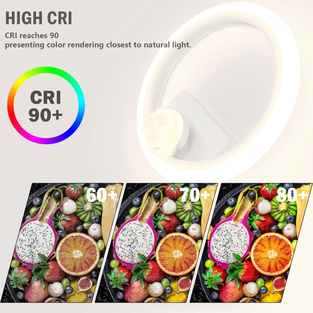 Modern Luxury LED Wall Light Gold Creative Acrylic Wall Light for Aisle Sconce Living Bedroom Bedside Corridor Home Decor