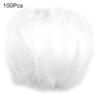 100Pcs Interesting Stylish Soft Feathers Craft Kit Shooting Prop Feathers Craft Kit for School