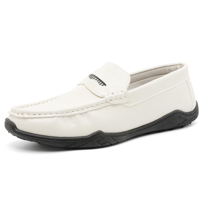 Leisure Walk Mens Penny Loafers Casual Leather Shoes Elegantes Moccasins Wedding Party Driving Shoes Fashion Male Slip On Flats