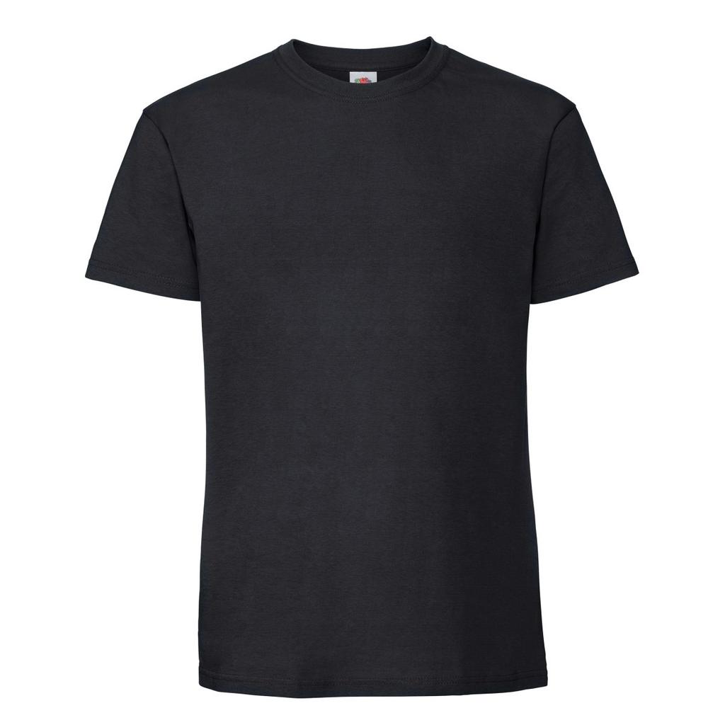 FRUIT OF THE LOOM Mens Iconic 195 Ringspun Premium Tshirt