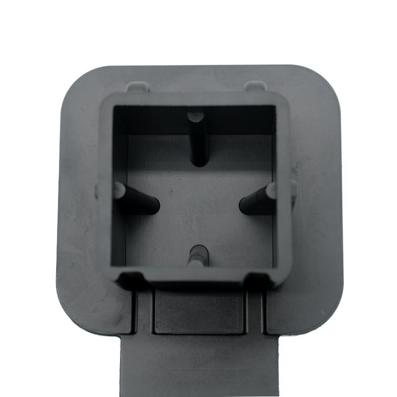 Tow Hook Cover1Pc 2 Inch Auto Trailer Hitch Receiver Cover Plug Caps Rubber for Toyota Square Mouth Plug Protection Cover