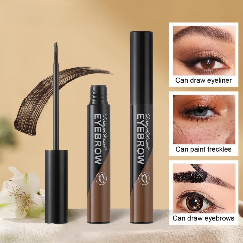 Waterproof Tear Off Brow Tint Long-Lasting Eyebrow Gel Easy Peel Off Eyebrow Makeup for Beginners Natural Brow Color