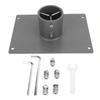 Flat Pipe Adapter Satellite Mounting Kit Internet Antenna Pole Roof for Gen 3 Uta 232 Wedge Mount