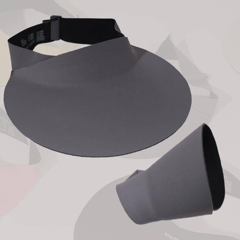 Foldable Seamless Wide Visor Brim Hat Quick-Dry Anti Uv Sun Protection Hat Nylon Hat Non-Marking Sun Cap Women Summer Gift