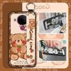 Wrist Strap Dirt-resistant Phone Case For Nokia 5.4 Back Cover Durable Wristband Silicone Soft Case Protective Cartoon