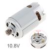 RS550 10.8V/12V/14.4V/18V/21V/25V DC Motor with Two-speed 11 Teeth 19500/23000/24500/27500/29000/30000 RPM for Cordless Charge Drill Screwdriver