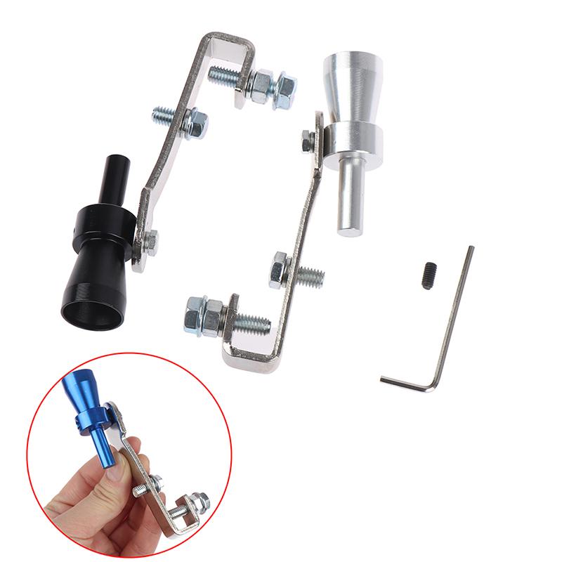 Car Size S 18Mm Turbo Sound Whistle Muffler Exhaust Pipe Auto Blow-Off Valve