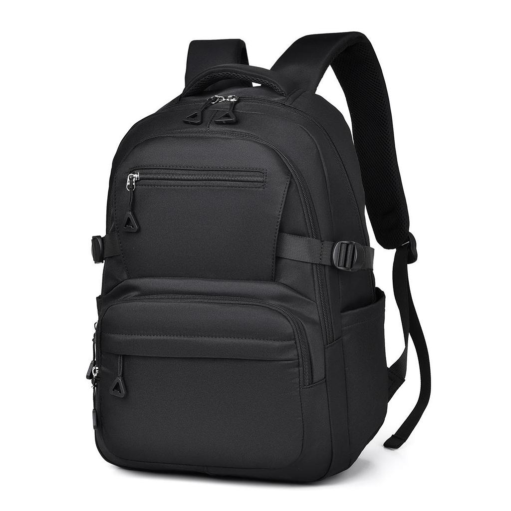 Korean Style Large Capacity Student Backpack - Simple Design for Junior High and College Students