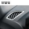 Car Styling Dashboard Air Conditioning Outlets Frame Decorative Covers Stickers Trim For BMW 1 Series F20 Auto