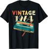 Vintage 1964 Music Cassette 60th Birthday Gifts 60 Years Old T-Shirt Women Unisex Clothes Tops Graphic T Shirts Ropa De Mujer Camisetas