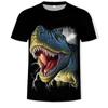 Animal 3D Print T Shirt Tiger Pattern Tees O Neck Short Sleeve Top Breathable Man Shirts Tops Men Plus Size Clothing