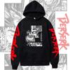 Аниме Berserk Hoodies для мужчин Японский Harajuku