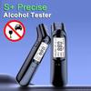 Portable Non-Contact Alcohol Tester with LED Screen Display Alcoholmeter Alcohol Tester Accuracy Breathalyzer Diagnostic Tool