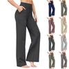 Wide Leg Pants For Women Yoga Pants High Waist Sweatpants With Pockets Stretch Pants Comfy Workout Sports Sweatpants