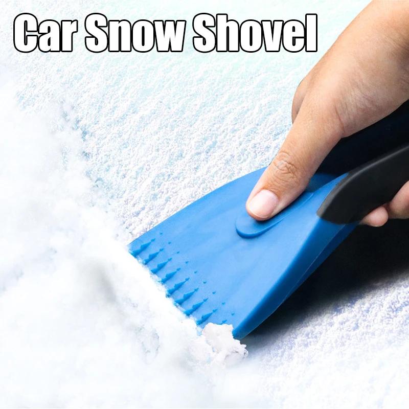 Car Snow Shovel Ice Scraper Vehicles Automobile Windshield Snow Remover Cleaner Winter Cars Window Snow Scrapper Ice Clean Tool
