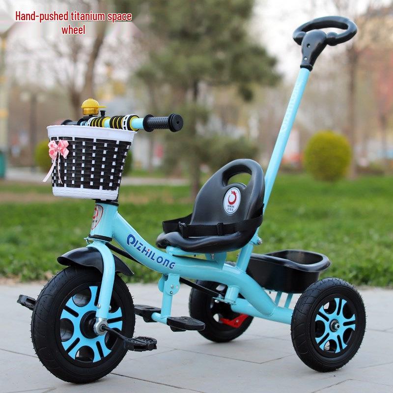 Lightweight Pedal Car Tricycle for Kids Aged 1-5 – Outdoor Stroller/Bicycle