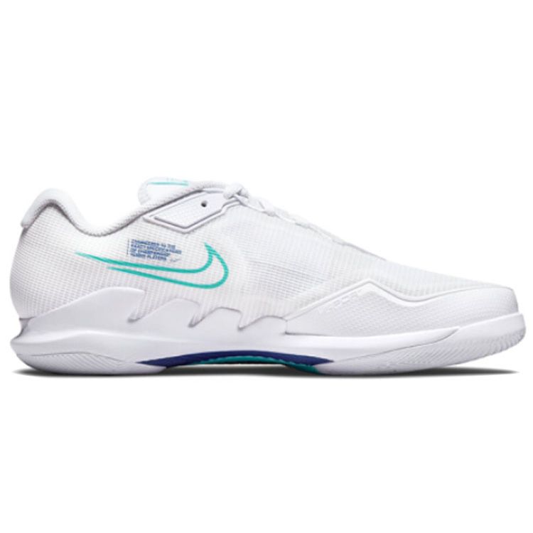 Nike Court Air Zoom Vapor Pro White Dynamic Turquoise Men Sneakers Light-Bone Deep-Royal-Blue CZ0220-141