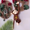Novelty Kids Long-Armed Monkey Shaped Long Arm Tail Soft Plush Toy Curtain Pendant Home Decor Birthday Gift Children Toy